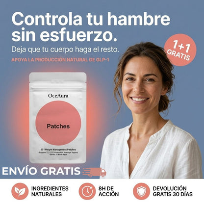 Parches Control de Apetito Natural
