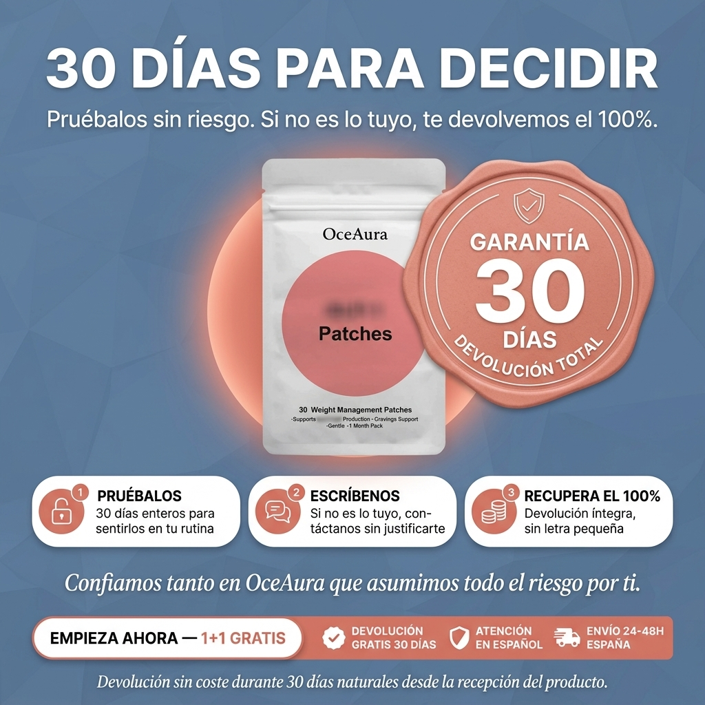 Parches Control de Apetito Natural